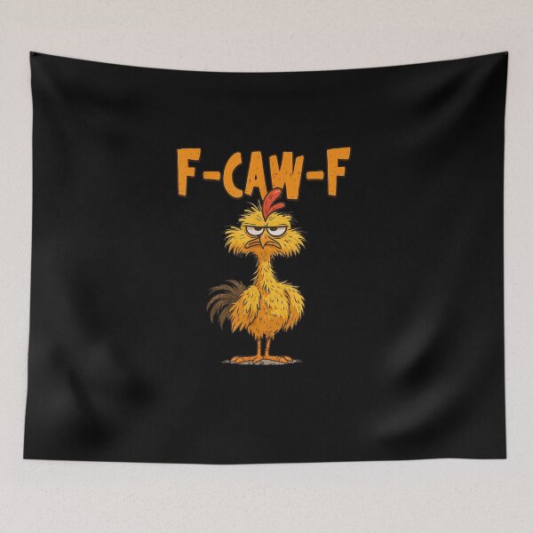 Item preview, F Caw F Rooster Funny Bird Chicken Whisperer Fawk Men Women designed and sold by Juansustait.
