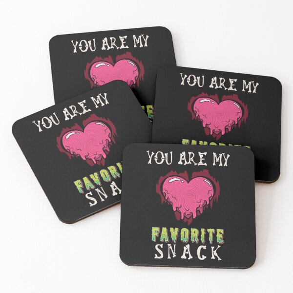 Item preview, You Are My Favorite Snack Emo Heart Edgy designed and sold by MadeTearfully.