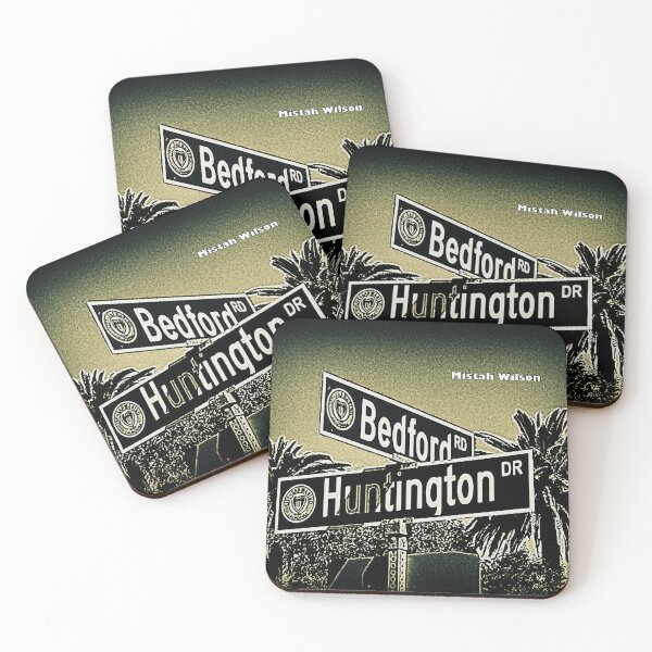 Item preview, Bedford Road & Huntington Drive, San Marino, California designed and sold by The Street Sign Store.