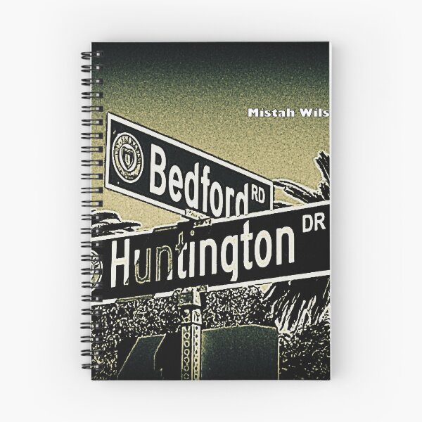 Item preview, Bedford Road & Huntington Drive, San Marino, California designed and sold by The Street Sign Store.