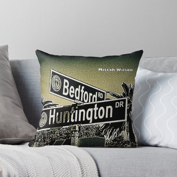Item preview, Bedford Road & Huntington Drive, San Marino, California designed and sold by The Street Sign Store.