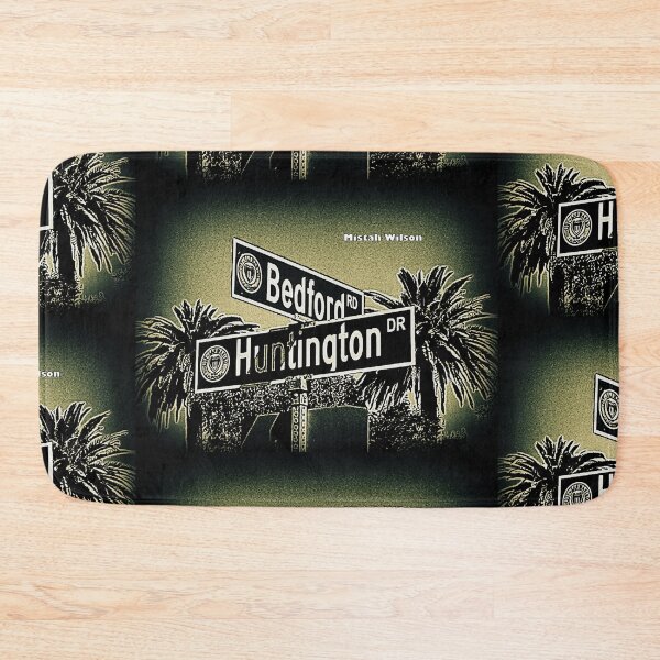 Item preview, Bedford Road & Huntington Drive, San Marino, California designed and sold by The Street Sign Store.