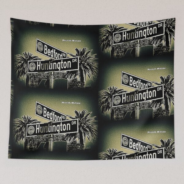 Item preview, Bedford Road & Huntington Drive, San Marino, California designed and sold by The Street Sign Store.