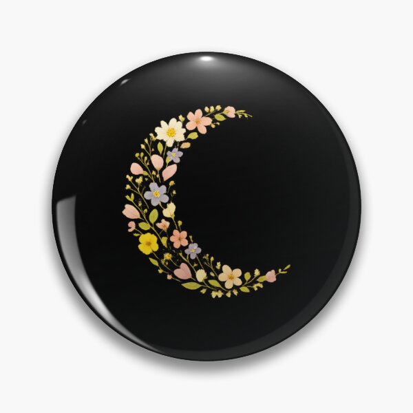 Item preview, Floral Moon Collage designed and sold by Sarcastic designs.