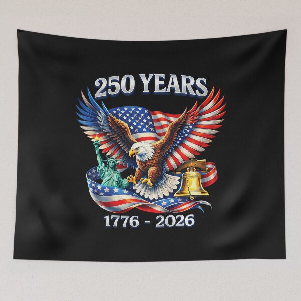 Item preview, 32 250 Years America Anniversary 250Th Independence Day Freedom T-Shirt designed and sold by krotkrot.