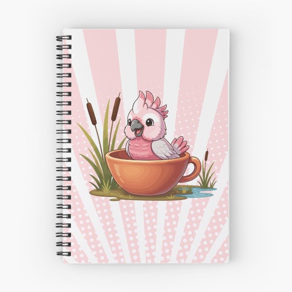 Item preview, Cute Pink Galah in Mug – Australiana Bird Art  designed and sold by MvuuStudio.