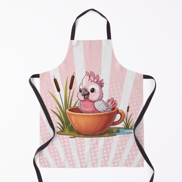Item preview, Cute Pink Galah in Mug – Australiana Bird Art designed and sold by MvuuStudio.