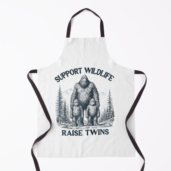 Item preview, Twin Parent Mom Dad Of Twins Support Wildlife Raise Twins T-Shirt designed and sold by krotkrot.