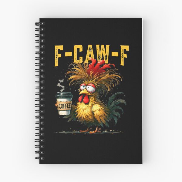 Item preview, F-Caw-F Funny Gifts idea for Work Humor Rooster Coffee  designed and sold by Juansustait.