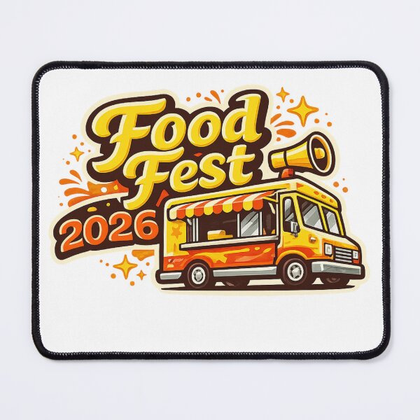 Item preview, Food Truck Festival 2026 Retro Street Food Design designed and sold by Combat Skies.