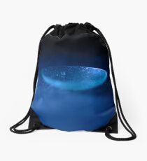 Blue B Drawstring Bag