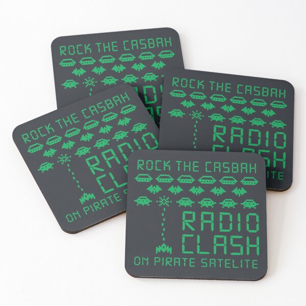 Item preview, Vintage 1980s Style British Punk Rock Radio Clash Retro Arcade Style Graphic designed and sold by wmxdesign.