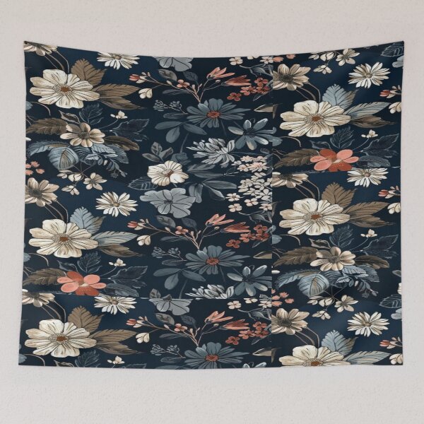 Item preview, Drawing of floral flower blossoms  designed and sold by NivyasArtistry.