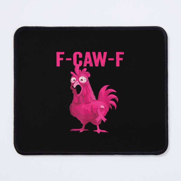 Item preview, Funny Pink Rooster F-CAW-F Breast Cancer Awareness Tee designed and sold by Juansustait.