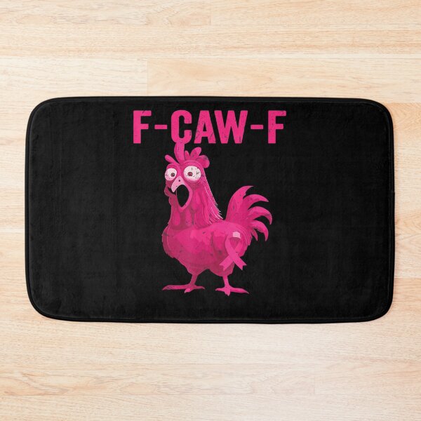 Item preview, Funny Pink Rooster F-CAW-F Breast Cancer Awareness Tee designed and sold by Juansustait.