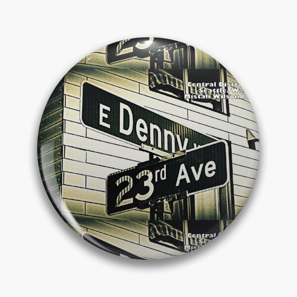 Item preview, Denny Way & 23rd Avenue, Seattle, Washington designed and sold by The Street Sign Store.