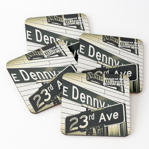 Item preview, Denny Way & 23rd Avenue, Seattle, Washington designed and sold by The Street Sign Store.