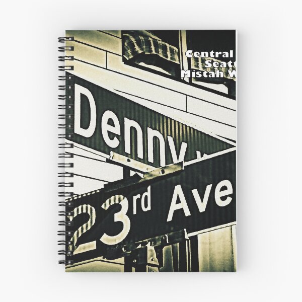 Item preview, Denny Way & 23rd Avenue, Seattle, Washington designed and sold by The Street Sign Store.