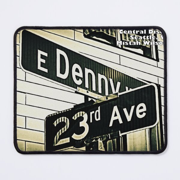 Item preview, Denny Way & 23rd Avenue, Seattle, Washington designed and sold by The Street Sign Store.