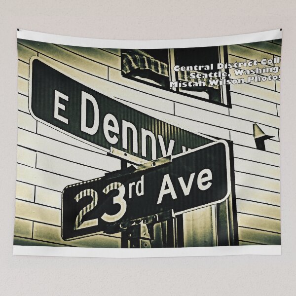 Item preview, Denny Way & 23rd Avenue, Seattle, Washington designed and sold by The Street Sign Store.