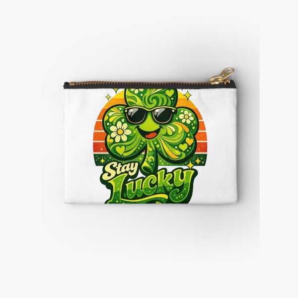 Item preview, Lucky Clover Retro Vibes Illustration designed and sold by StormVape.