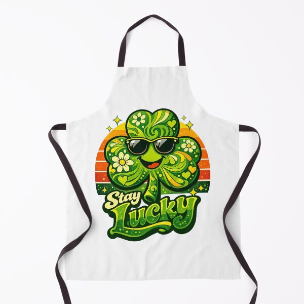 Item preview, Lucky Clover Retro Vibes Illustration designed and sold by StormVape.