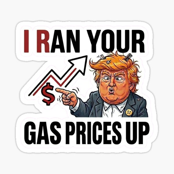iran your gas prices up Sticker