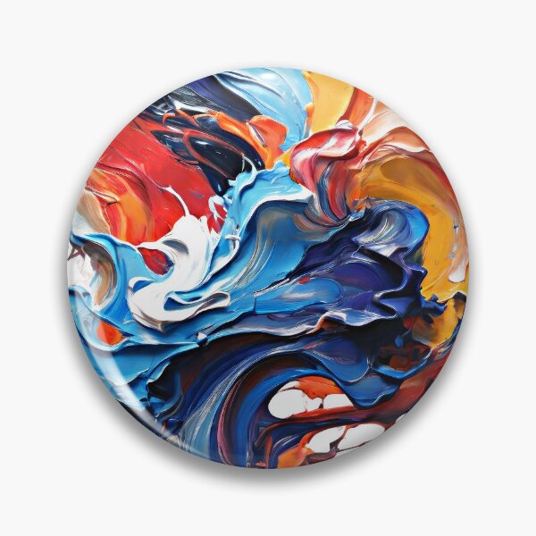 Item preview, Colorful Explosion Of Paint With Splatter Contemporary Abstract designed and sold by DEC02.