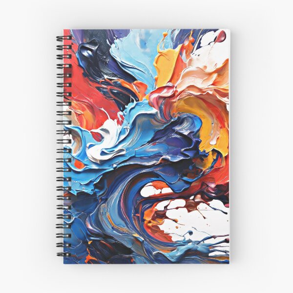 Item preview, Colorful Explosion Of Paint With Splatter Contemporary Abstract designed and sold by DEC02.