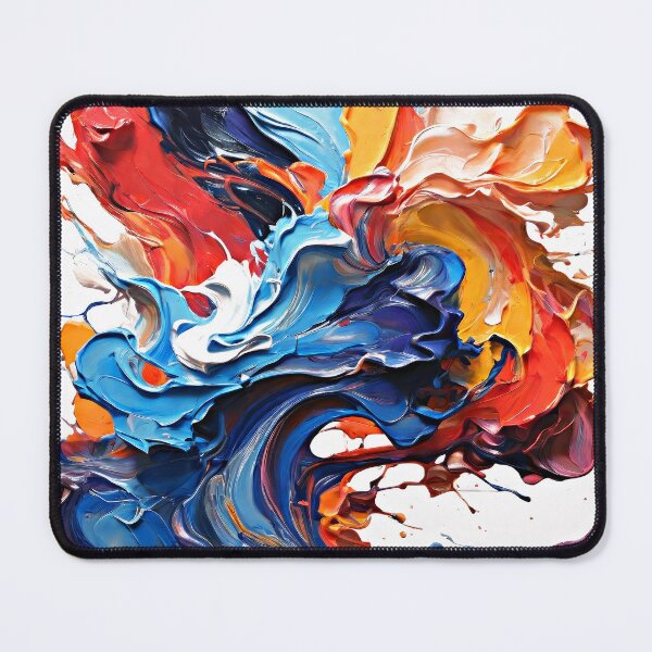 Item preview, Colorful Explosion Of Paint With Splatter Contemporary Abstract designed and sold by DEC02.