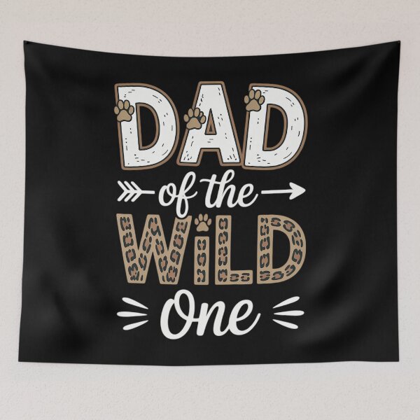 Item preview, Dad of the wild one birthday girl matching family party  designed and sold by HellD3vil-Art.
