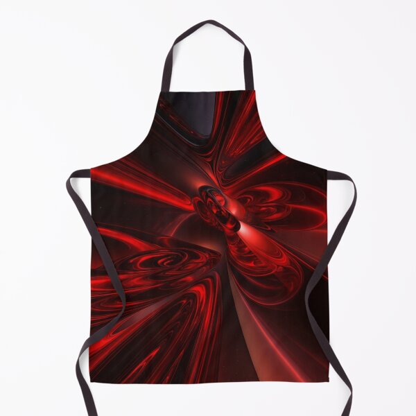 Item preview, Crimson Plasma Vortex Futuristic 3D Red and Black Abstract Art designed and sold by MakarenaCreate.