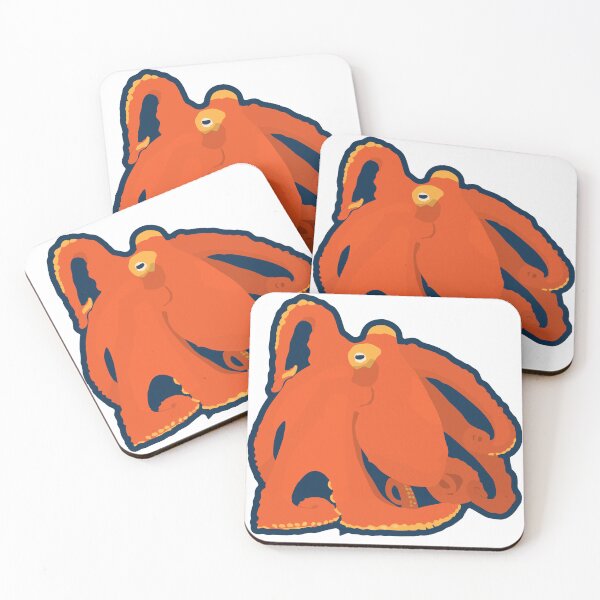 Item preview, Orange Octopus designed and sold by bugsky.