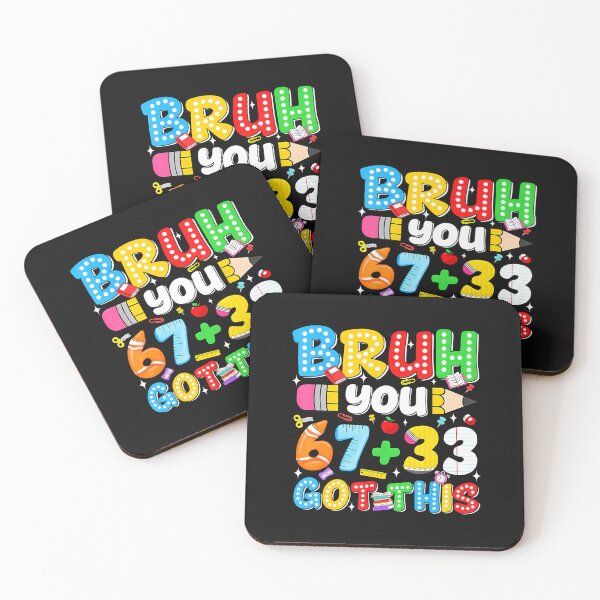 Item preview, Bruh 67 33 Math Test Meme designed and sold by yartyartyart.