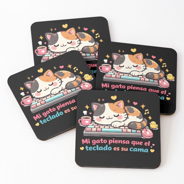 Item preview, My cat thinks the keyboard is his bed designed and sold by EsenciaZen.