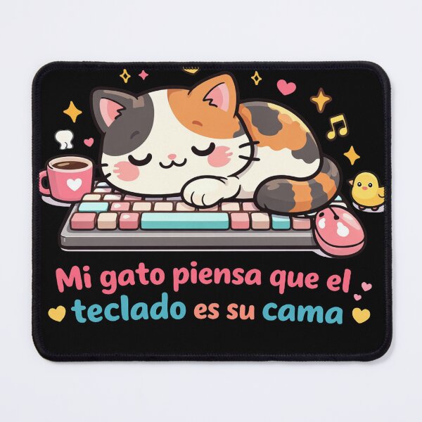 Item preview, My cat thinks the keyboard is his bed designed and sold by EsenciaZen.