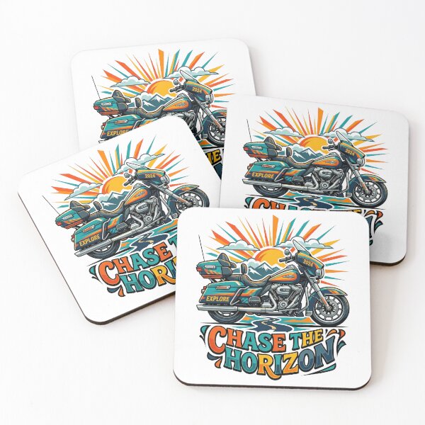 Item preview, Sunset Rider Touring Bike and Chase The Horizon Slogan designed and sold by Tong4130.
