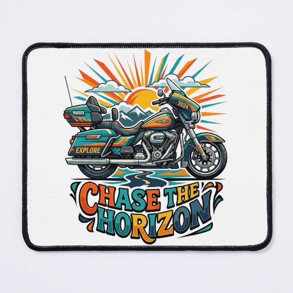 Item preview, Sunset Rider Touring Bike and Chase The Horizon Slogan designed and sold by Tong4130.