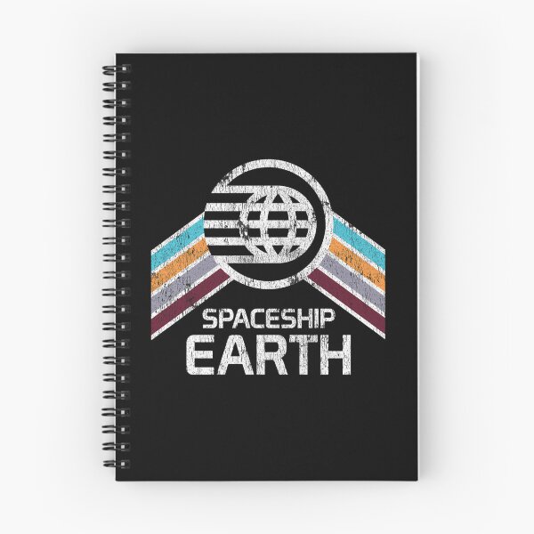Item preview, Spaceship Earth Logo In Distressed Style designed and sold by SelfShop.