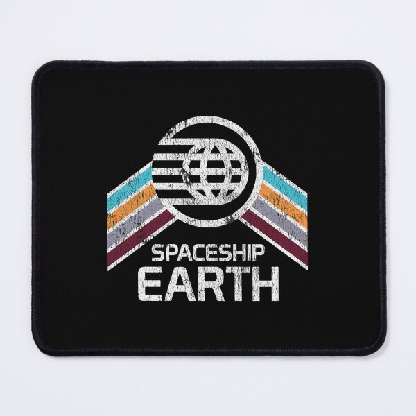Item preview, Spaceship Earth Logo In Distressed Style designed and sold by SelfShop.