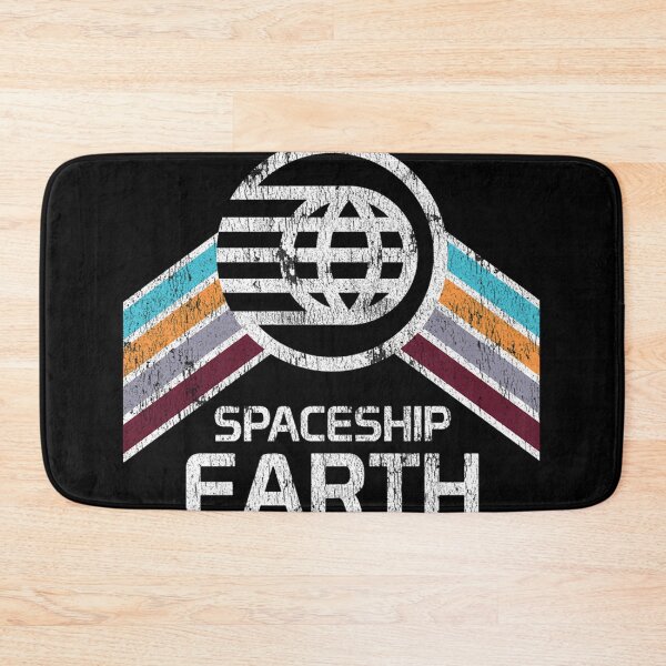 Item preview, Spaceship Earth Logo In Distressed Style designed and sold by SelfShop.