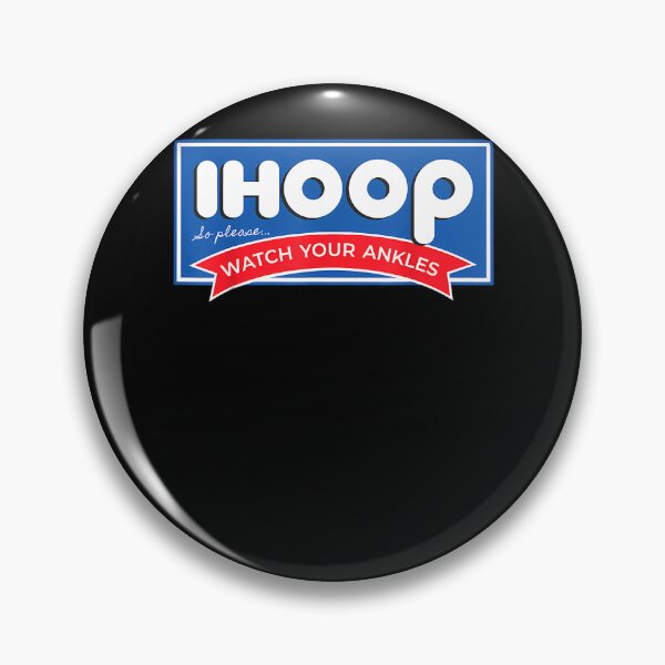 Item preview, Mens IHOOP So Please Watch Your Ankles Funny Basketball BBall designed and sold by Brain Art.