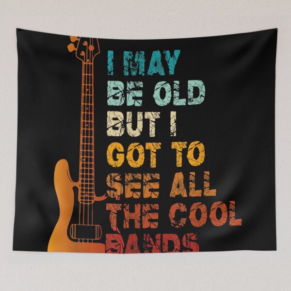 Item preview, I May Be Old But I Got to See All The Cool Bands Concert designed and sold by NatalieCWilk.