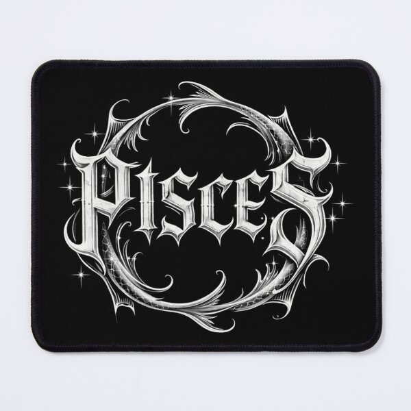 Item preview, Gothic Pisces Zodiac designed and sold by printedartgoods.
