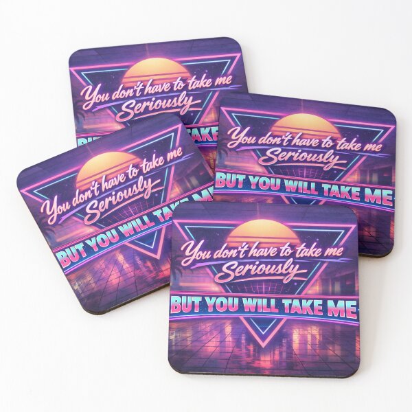 Item preview, Vaporwave Anthem You Don't Take Me Seriously  designed and sold by The Devil That You Forgot.
