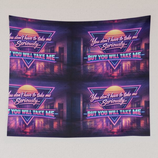 Item preview, Vaporwave Anthem You Don't Take Me Seriously  designed and sold by The Devil That You Forgot.