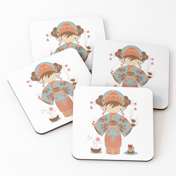 Item preview, Tea Ceremony Geisha Girl designed and sold by Karin Taylor.
