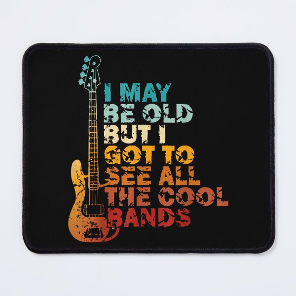 Item preview, I May Be Old But I Got to See All The Cool Bands Concert designed and sold by NatalieCWilk.