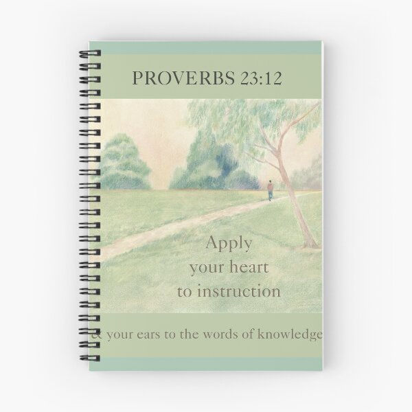 Item preview, Proverbs 23:12 designed and sold by Undonemadenew.