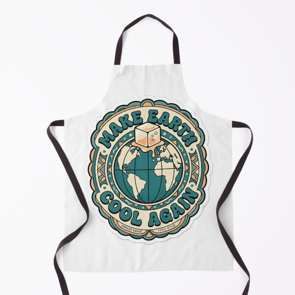 Item preview, Minimalist Save The Planet Illustration with Make Earth Cool Again Text designed and sold by KINGSMILESTORE.
